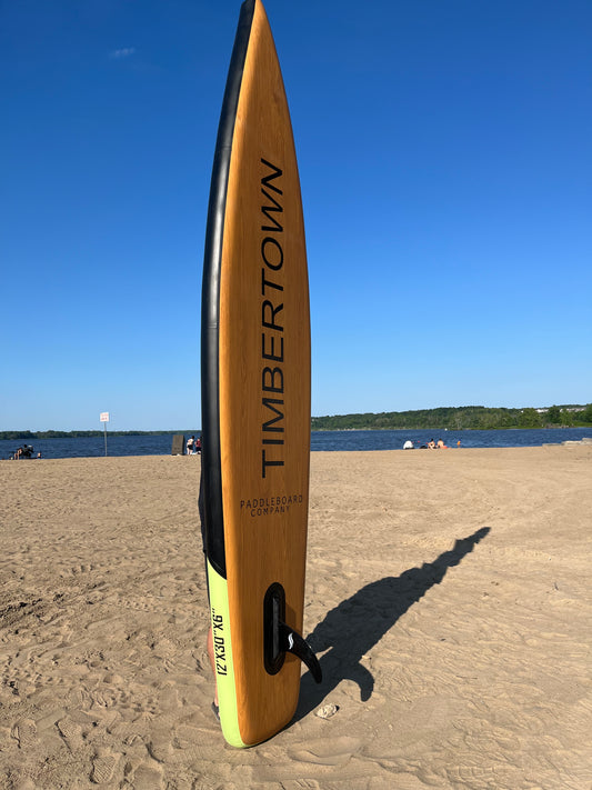 The Evergreen 12’ x 30” x 6” Inflatable Touring Paddleboard Package