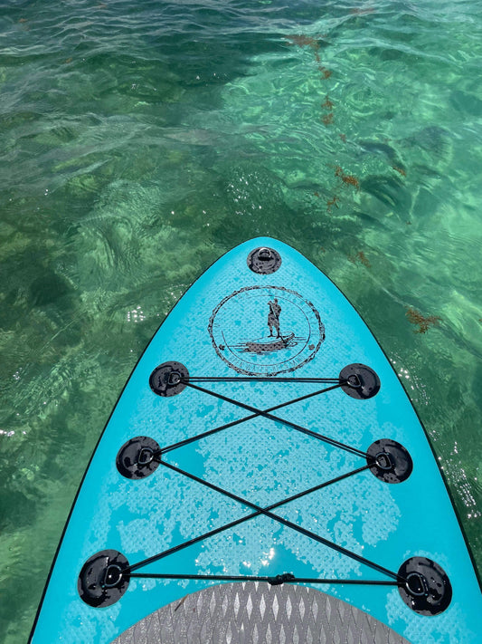 The Blue Hogs Back Inflatable Paddleboard