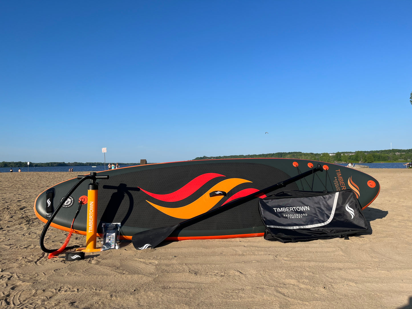 The Midnight Run 11’ x 32” x 6” Inflatable Paddleboard Package