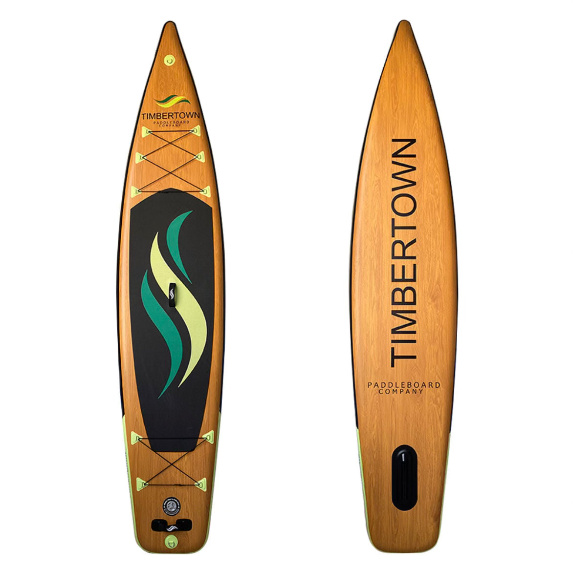 The Evergreen 12’ x 30” x 6” Inflatable Touring Paddleboard Package