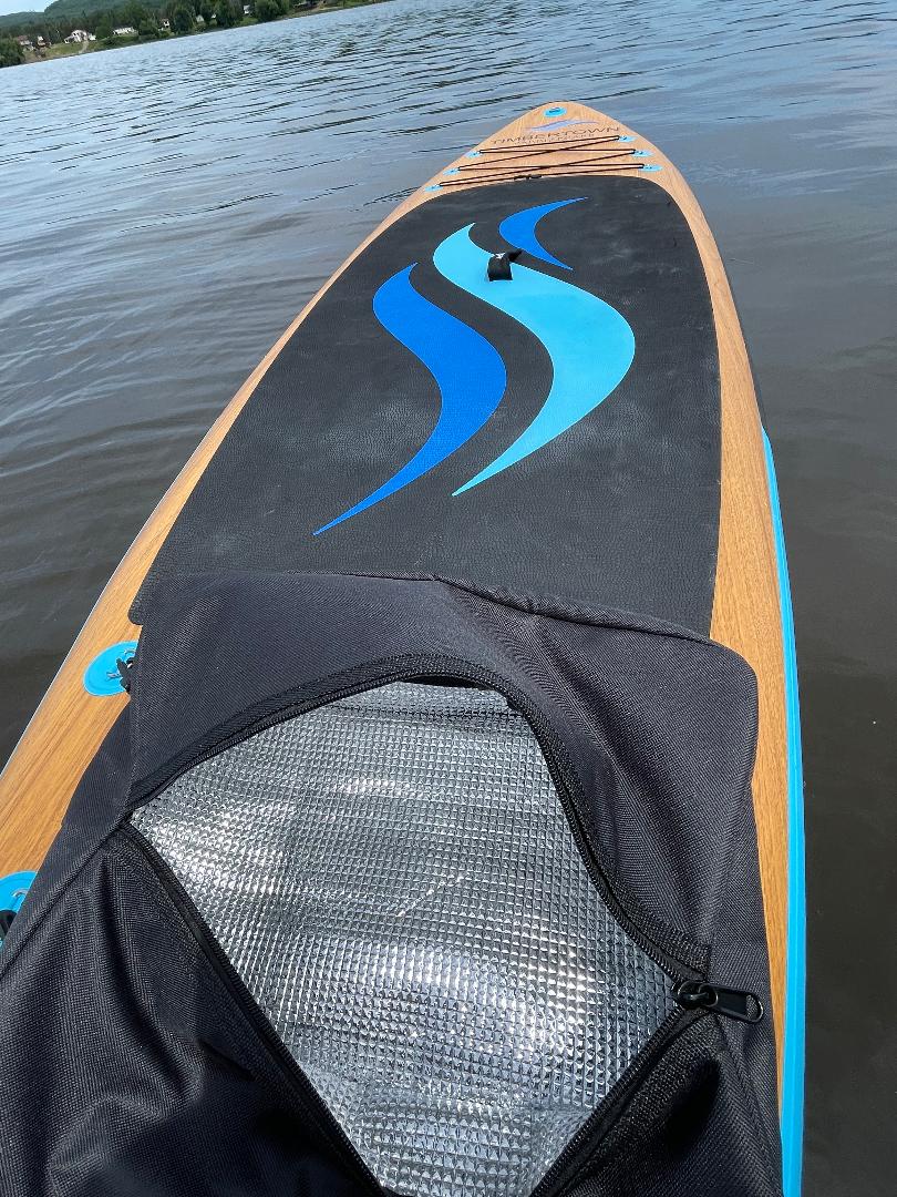 Insulated waterproof paddle bag