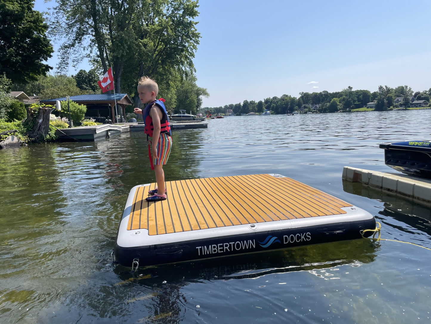 Timbertown Inflatable Dock